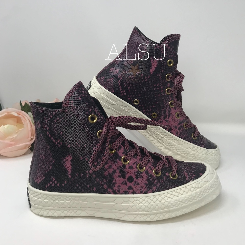 Converse Chuck 70 High Top Leather Vintage Wine W